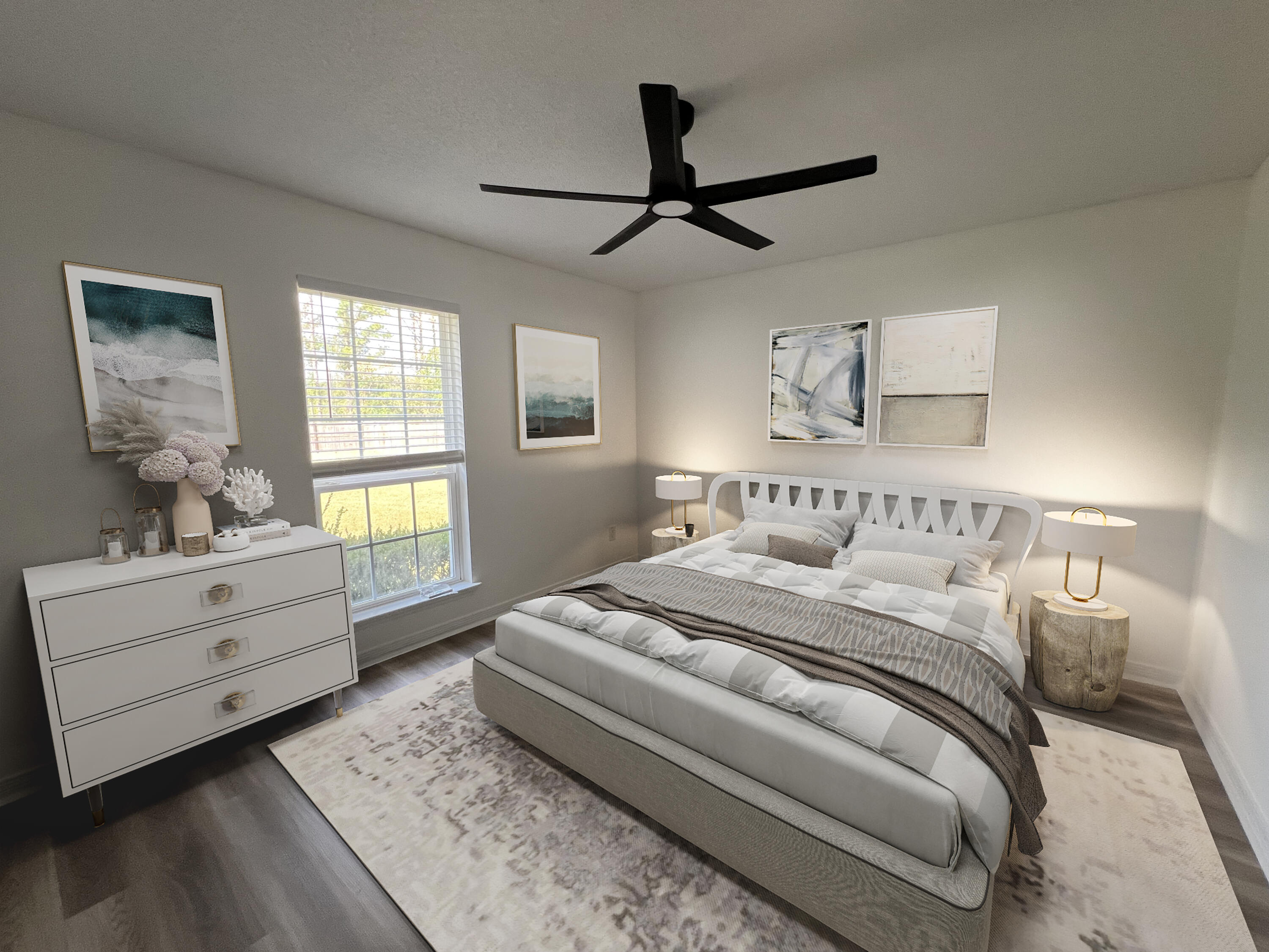 5330 John Lowery Road Jay, FL 32565 - Photo 5 of 30 a bedroom with a bed and a window