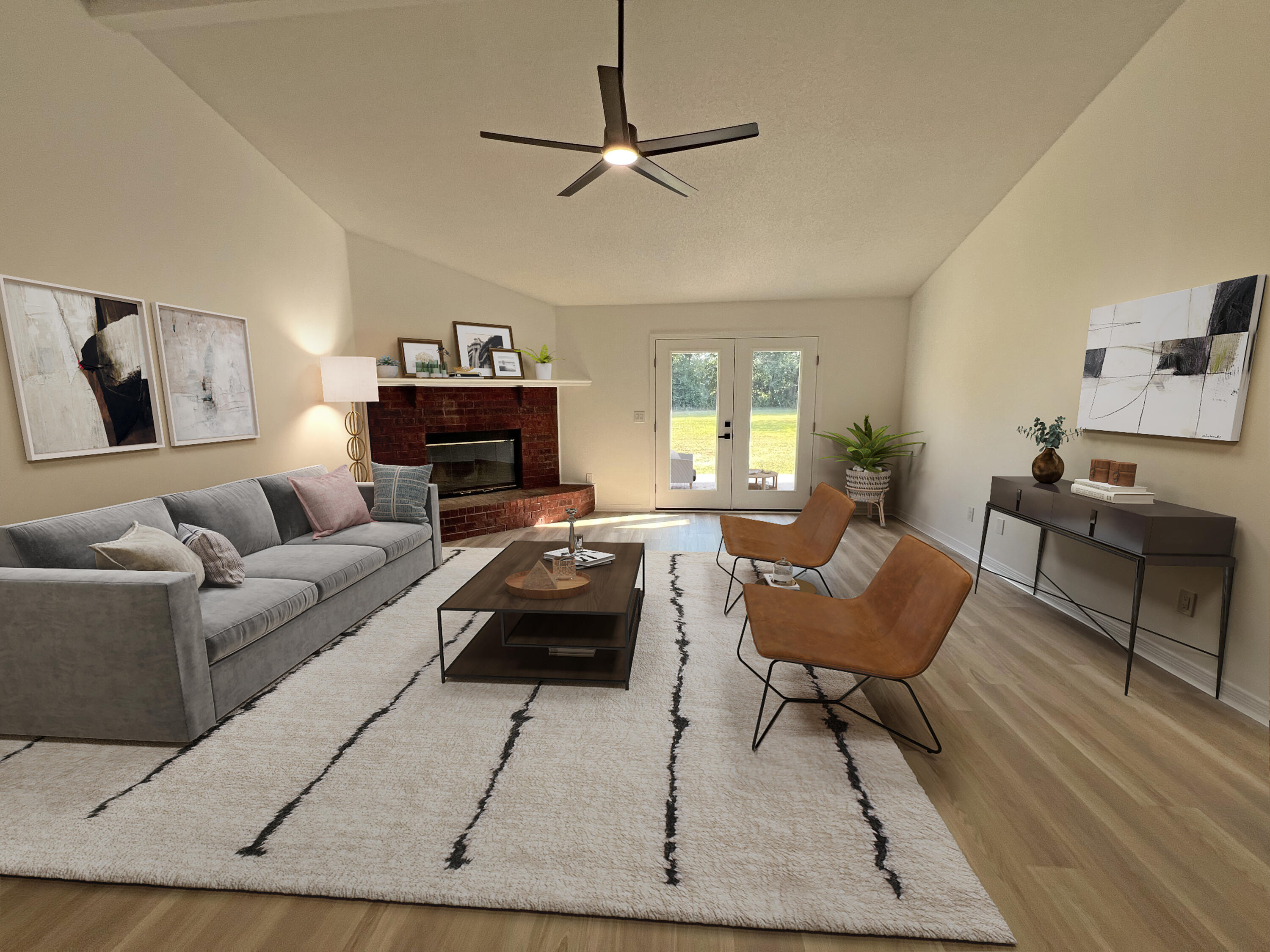 5330 John Lowery Road Jay, FL 32565 - Photo 7 of 30 a living room with furniture and a wooden floor