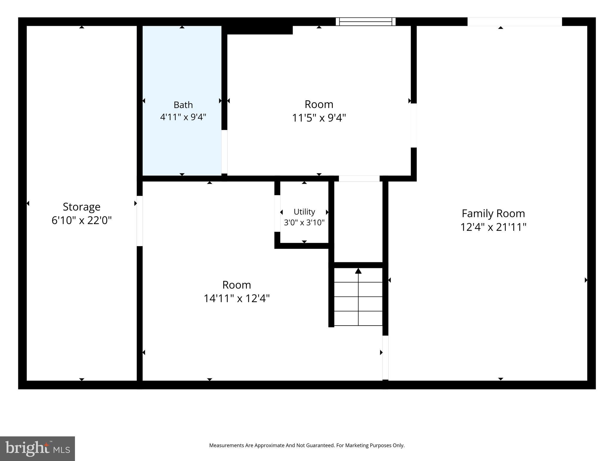 18198 Springs Road Jeffersonton, VA 22724 - Photo 78 of 80 Lower Level: Floor Plan