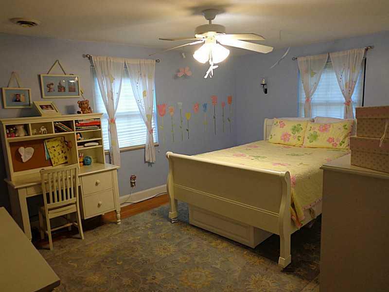508 Bevington Road Forest Hills, PA 15221 - Photo 21 of 25 Bedroom. This bedroom is in the front on, on the right ...if you are looking from the street. It is freshly painted and features a ceiling fan.