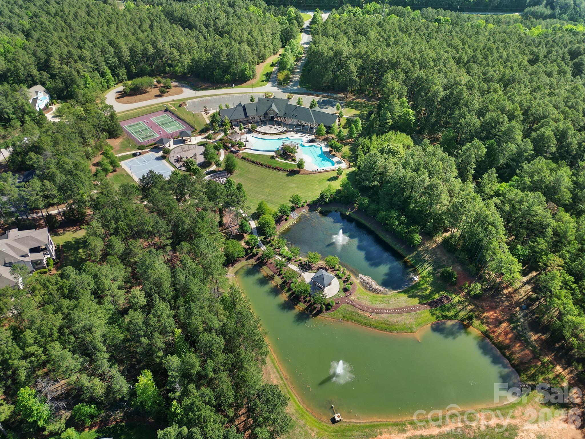 4079 Persimmon Road Lancaster, SC 29720 - Photo 13 of 14 an aerial view of residential houses with outdoor space