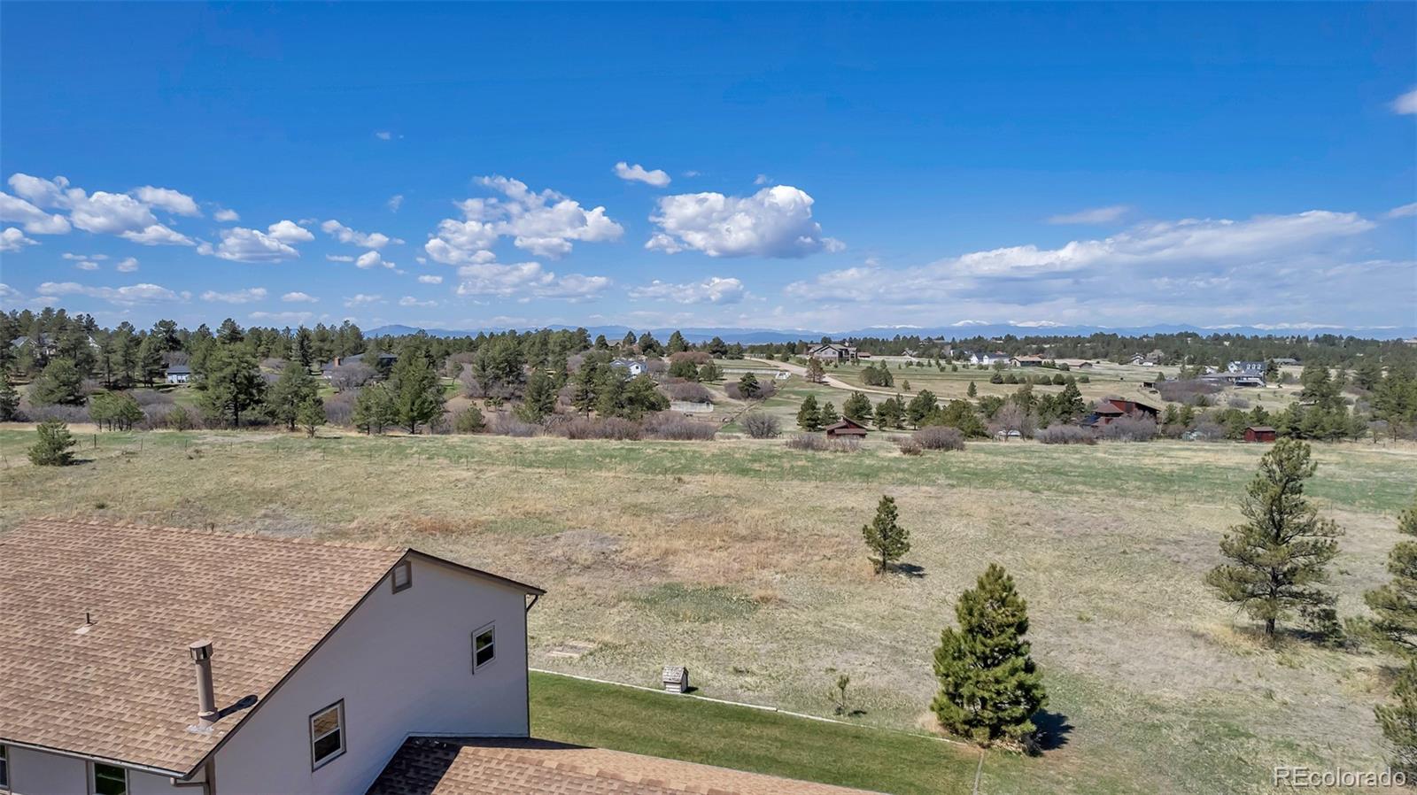 1493 Flintwood Road Franktown, CO 80116 - Photo 8 of 31 a view of a lake with a mountain