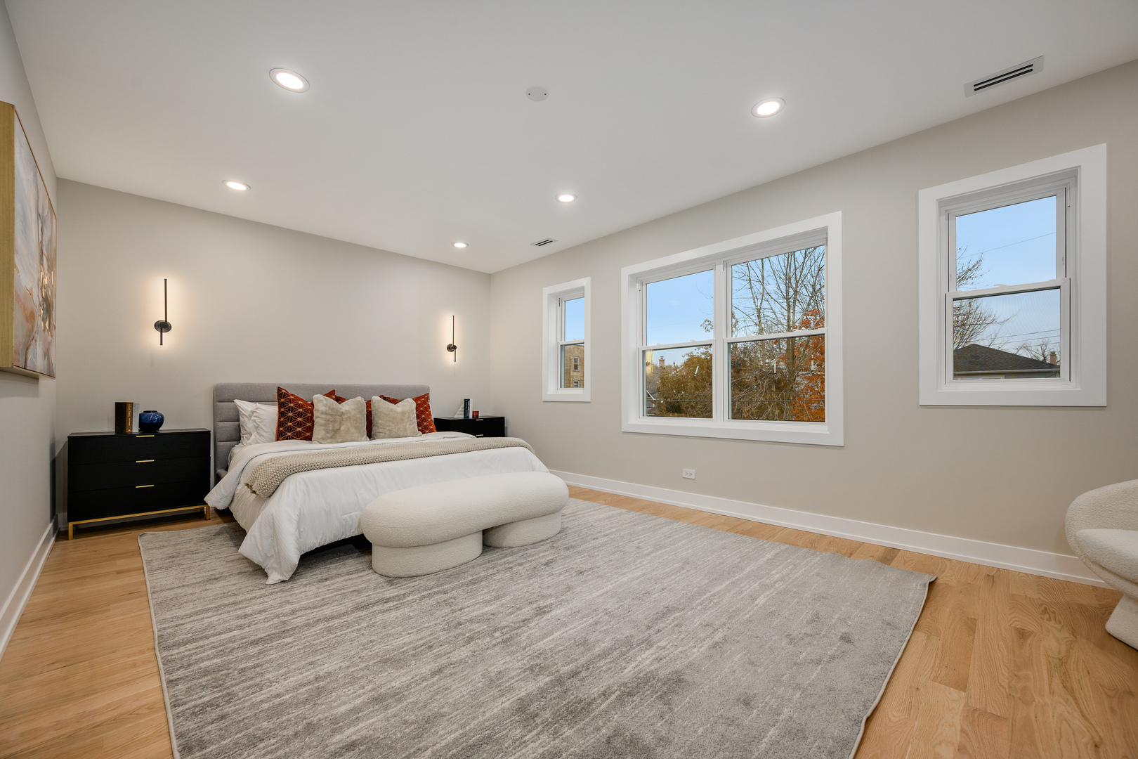 2225 West Carmen Avenue Chicago, IL 60625 - Photo 35 of 45 a bed room with a bed and a window