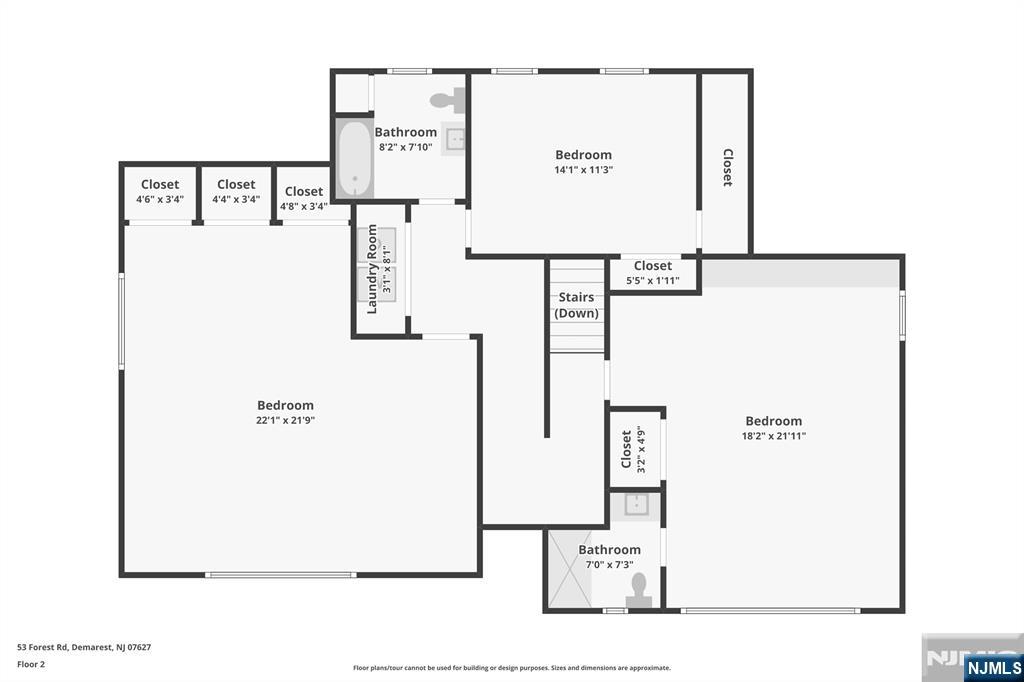 53 Forest Road Demarest, NJ 07627 - Photo 15 of 17 a picture of a bathroom with a white wall