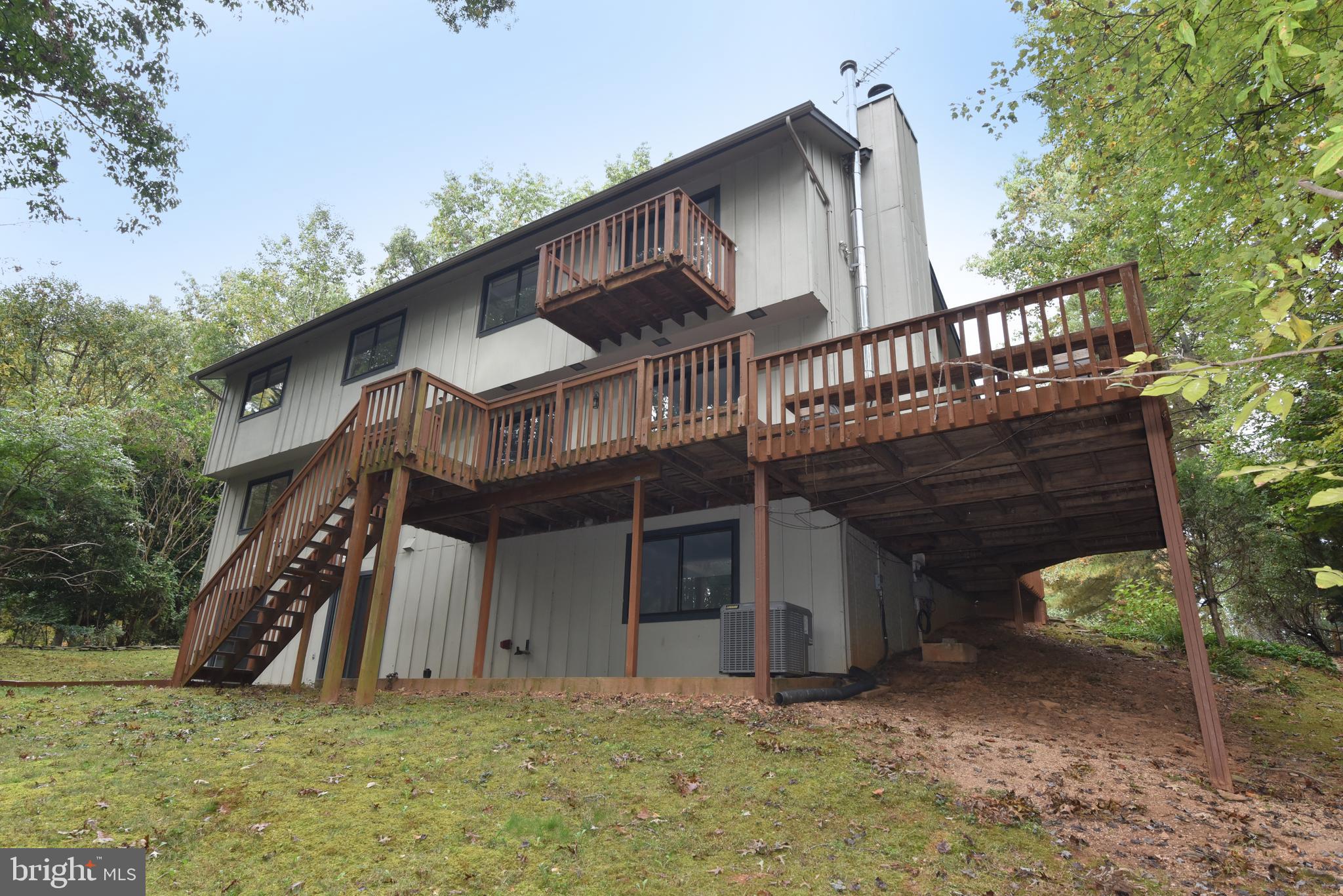 11117 Glade Drive Reston, VA 20191 - Photo 15 of 75 A view of the back of the house.