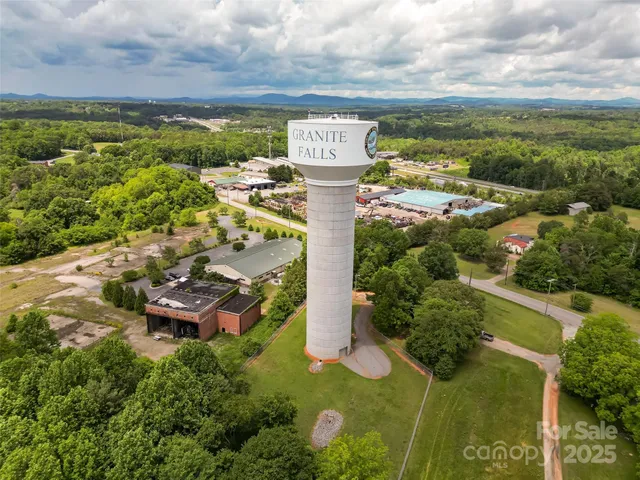 a view of a city with tall buildings