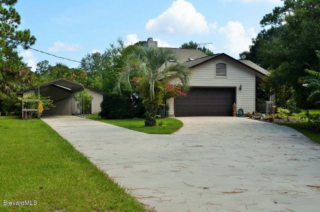 1770 Atz Road Malabar, FL 32950 - Photo 1 of 35 driveway