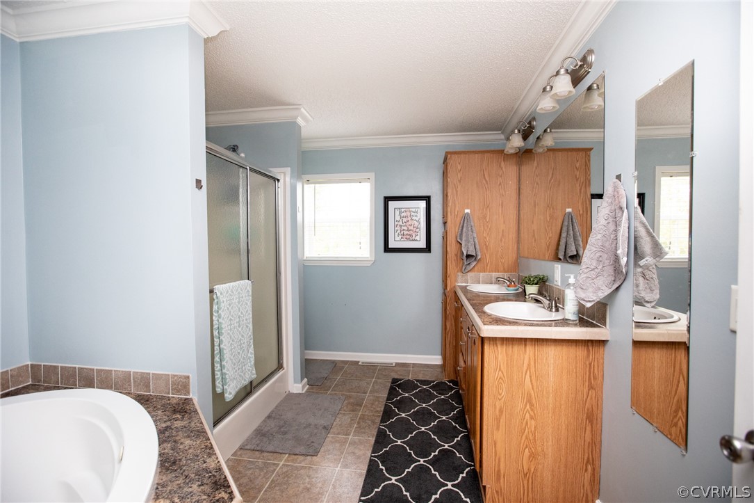 2862 Stage Coach Road Farmville, VA 23901 - Photo 24 of 48 a bathroom with a sink and a mirror