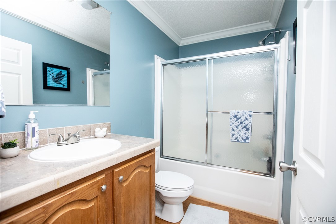 2862 Stage Coach Road Farmville, VA 23901 - Photo 30 of 48 a bathroom with a sink a toilet and shower