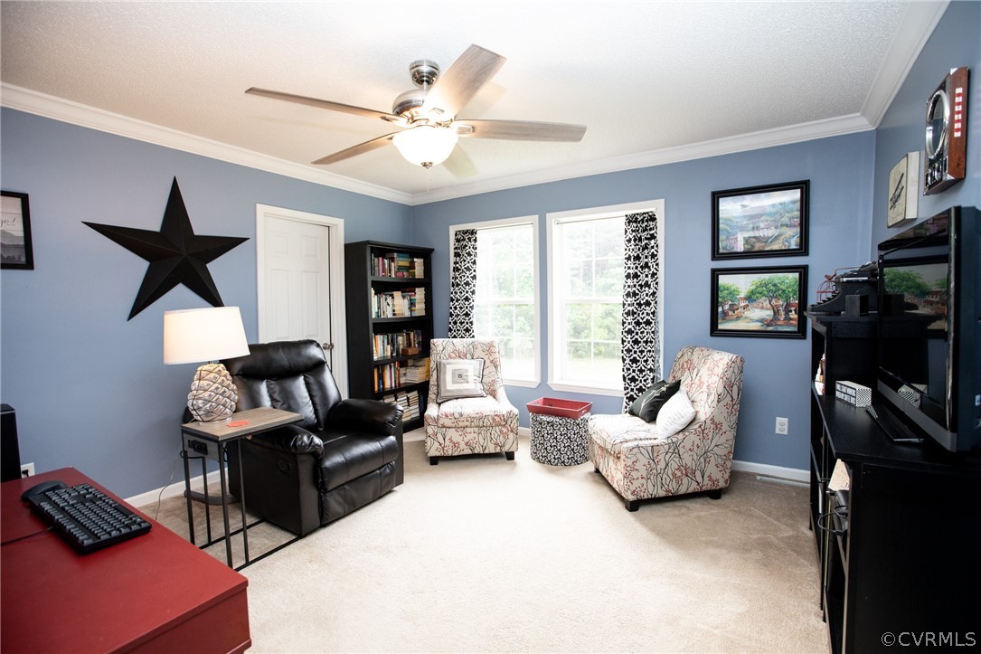 2862 Stage Coach Road Farmville, VA 23901 - Photo 31 of 48 a living room with furniture and a flat screen tv
