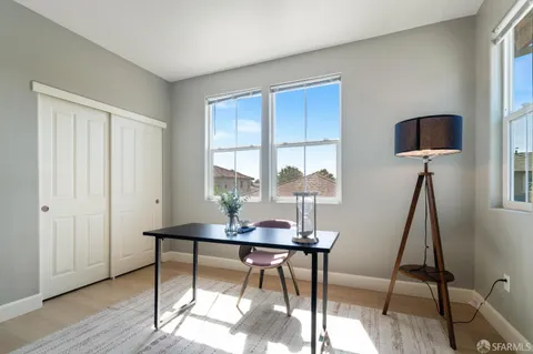 a en suite bathroom with a toilet