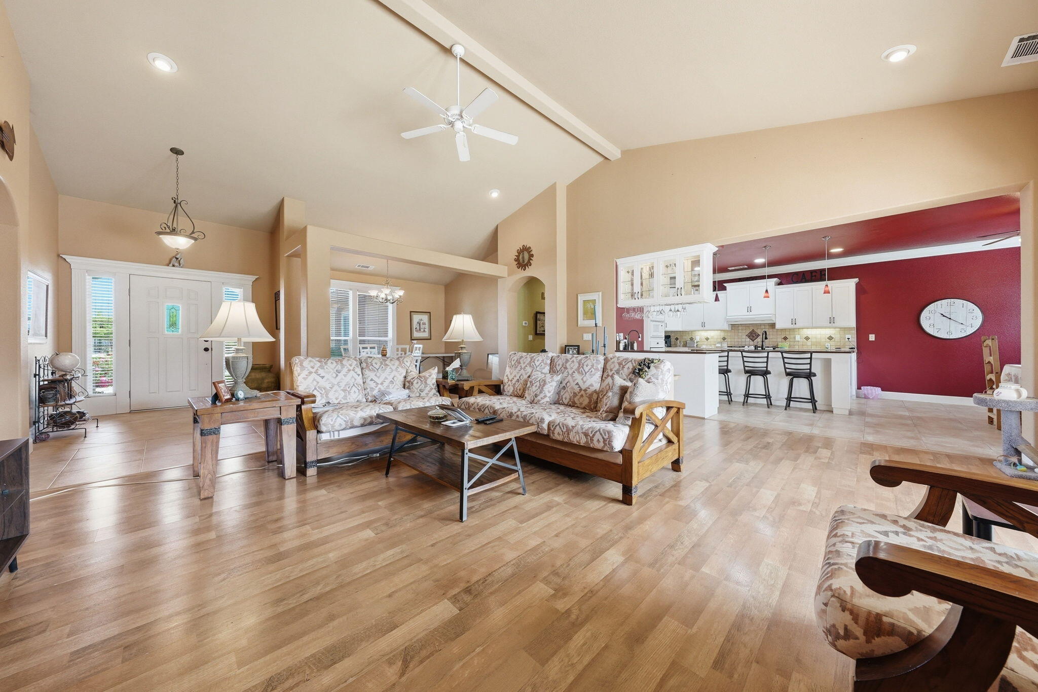 2175 Tradition Way Redding, CA 96001 - Photo 36 of 36 a living room with furniture and a wooden floor