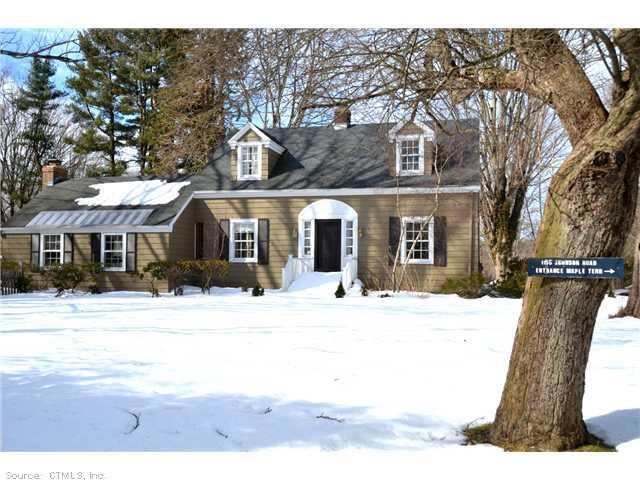 1156 Johnson Road Woodbridge, CT 06525 - Photo 1 of 1 Exterior Front.