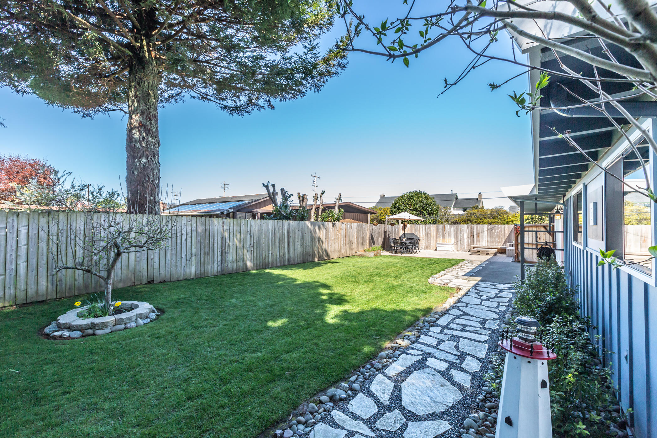 3372 Edgewood Road Myrtletown, CA 95501 - Photo 38 of 44 a view of a backyard with a tree