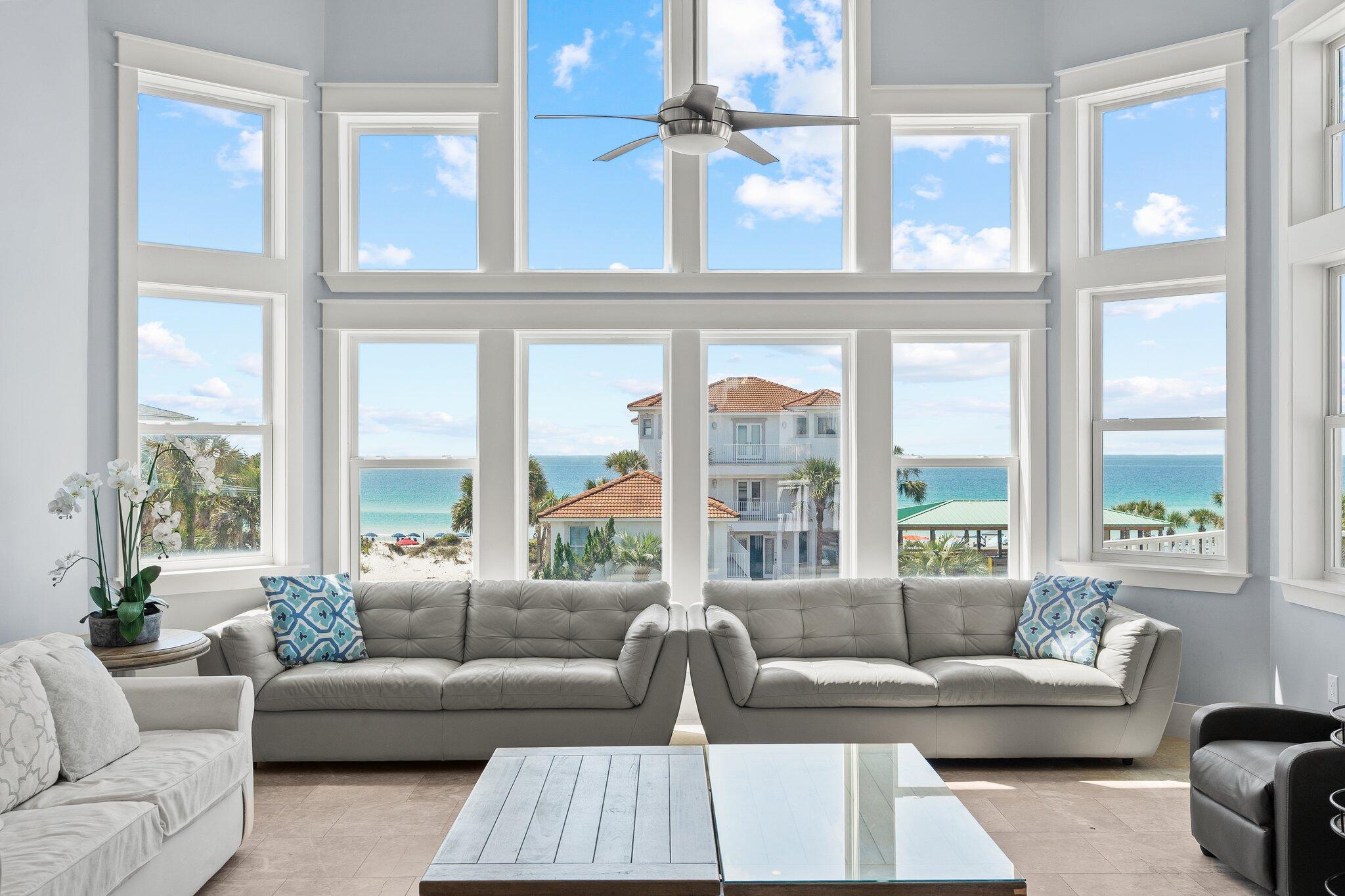 4478 Ocean View Drive Destin, FL 32541 - Photo 60 of 122 a living room with furniture and a large window
