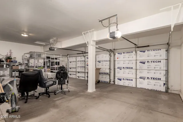 a view of a storage & utility room