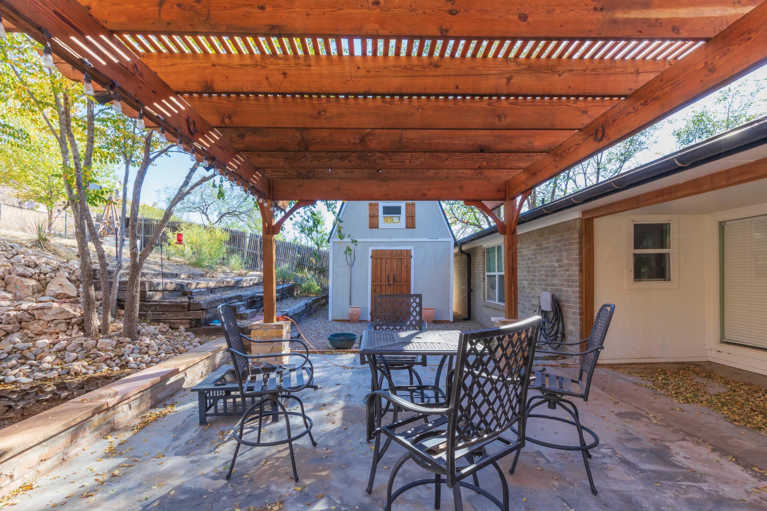 22 Kendall Road Amarillo, TX 79124 - Photo 46 of 47 PATIO VIEW 2