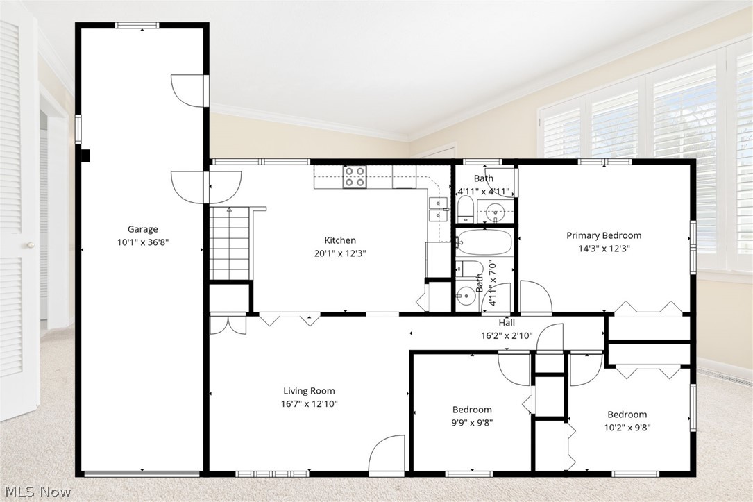 271 Manor Avenue Northwest Canton, OH 44708 - Photo 26 of 26 View of floor plan / room layout