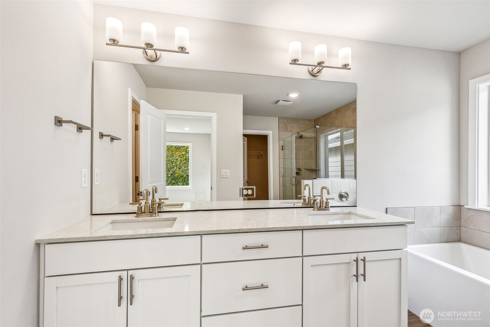 13406 323rd Drive Southeast Sultan, WA 98294 - Photo 23 of 29 a bathroom with a sink and a mirror