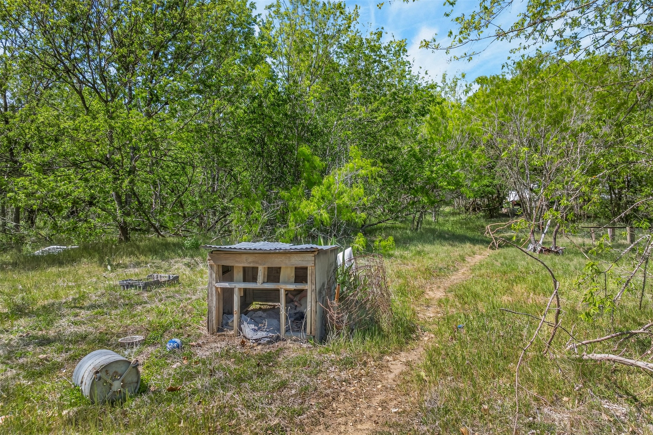 0 Fm 1854 Rd Dale Dale, TX 78616 - Photo 14 of 29 a view of house with yard and trampoline