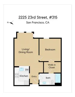 $459,000 | 2225 23rd Street, Unit 315, San Francisco, CA 94107
