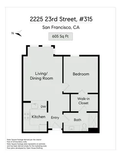 $459,000 | 2225 23rd Street, Unit 315, San Francisco, CA 94107
