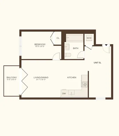 $3,400 | 161 Lenox Road, Unit 512 | Flatbush