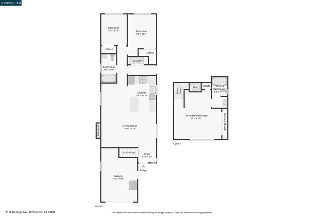 $645,000 | 2110 Hellings Avenue, Richmond, CA 94801