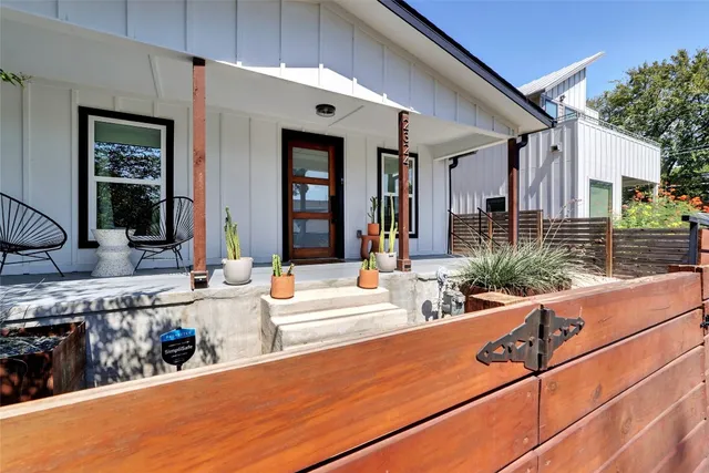a view of living room and kitchen