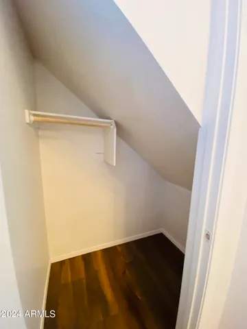 a view of walk in closet