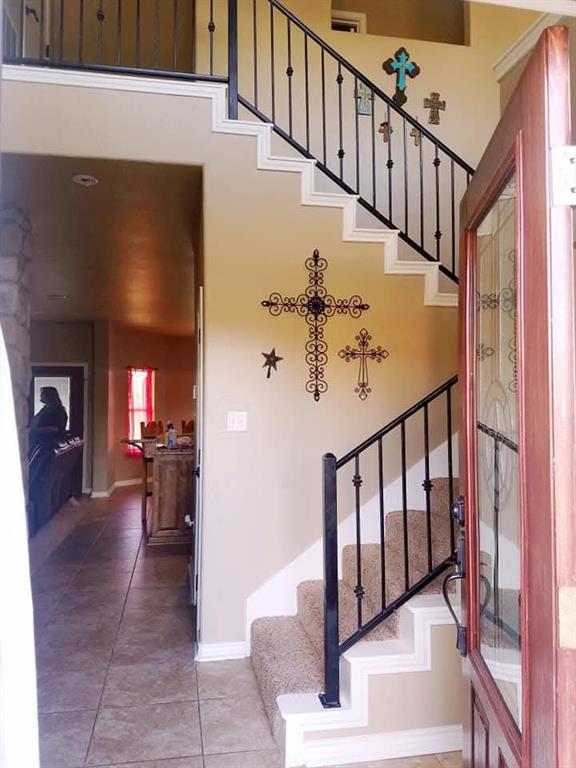 1118 Elk Ridge Drive Stephenville, TX 76401 - Photo 15 of 40 a view of entryway livingroom and hall with wooden floor