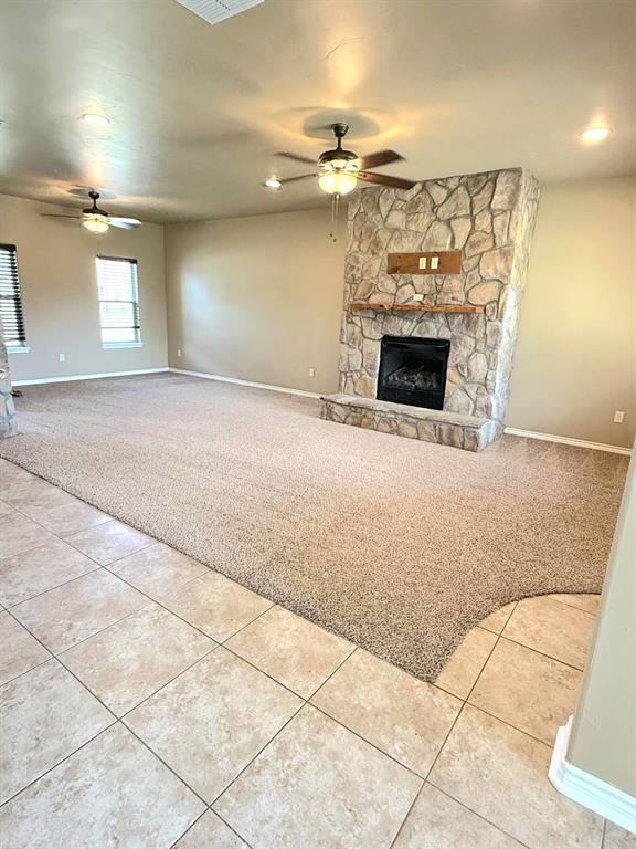 1118 Elk Ridge Drive Stephenville, TX 76401 - Photo 21 of 40 a view of a livingroom with a fireplace