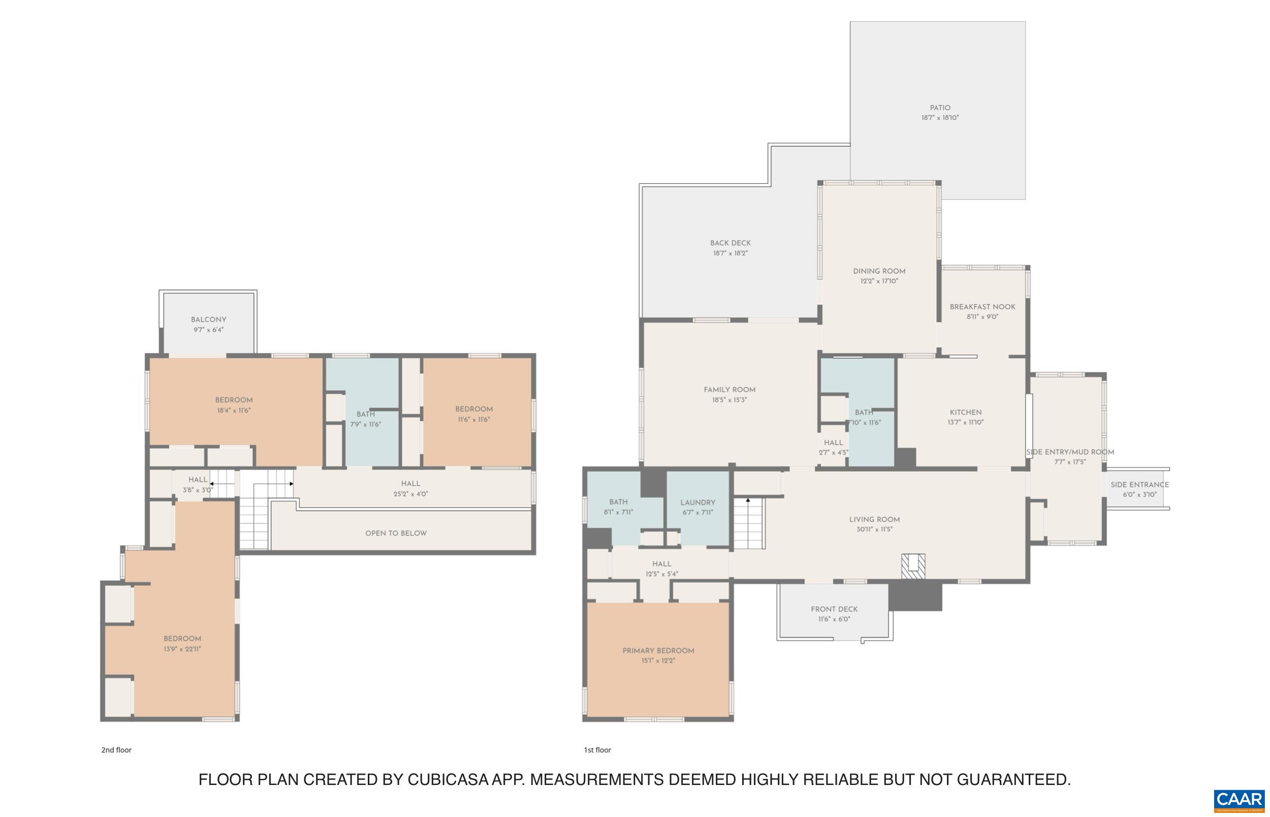 3939 Buck Island Road Charlottesville, VA 22902 - Photo 74 of 74 House Floor Plan