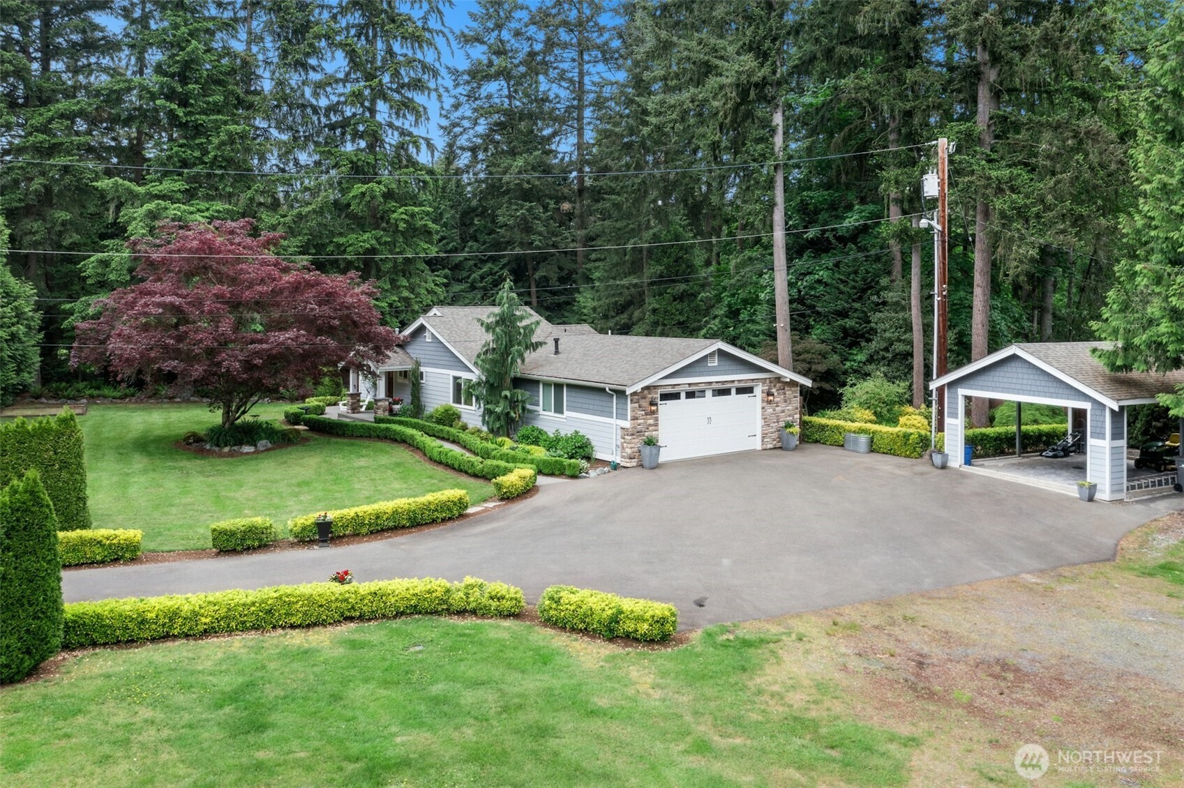 23307 49th Avenue Southeast Bothell, WA 98021 - Photo 34 of 37 a view of house with garden space and street view