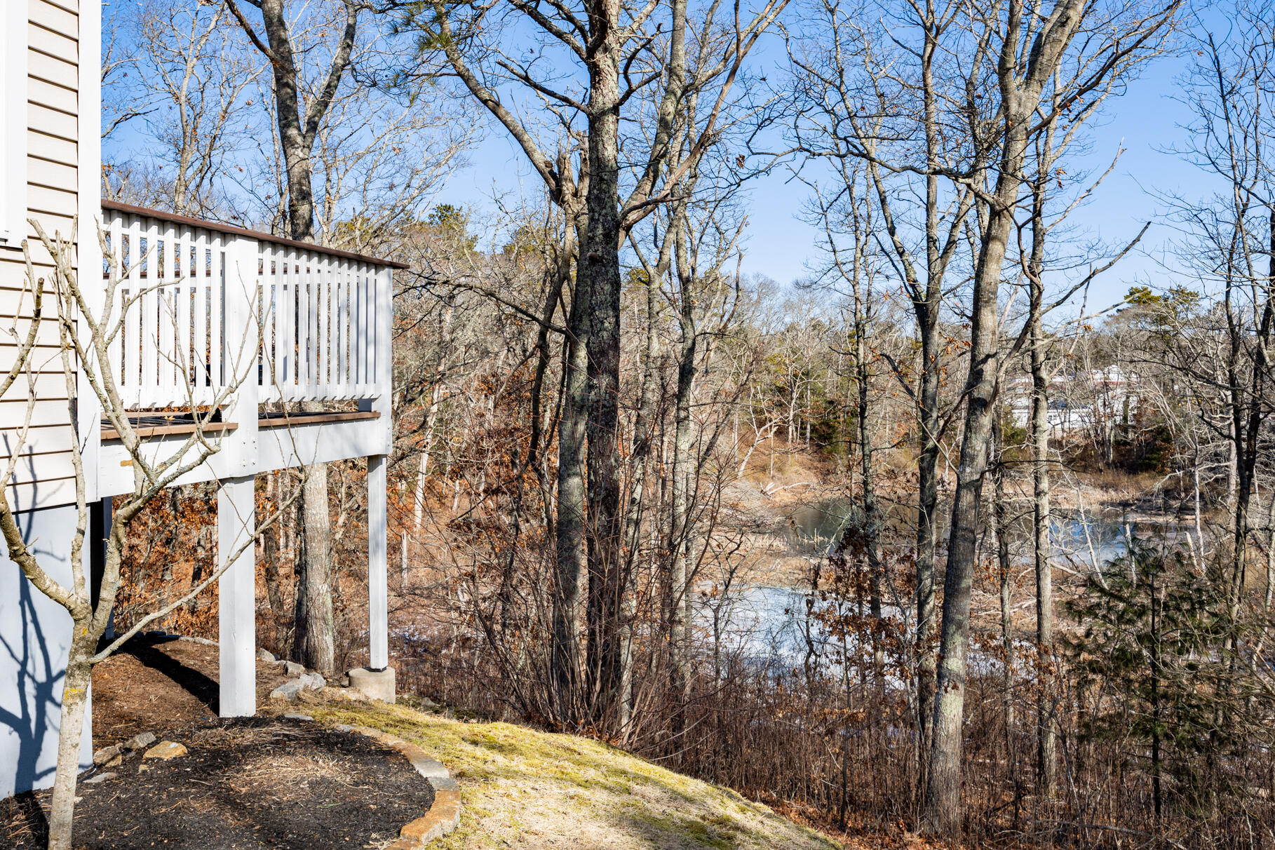21 River Run Mashpee, MA 02649 - Photo 8 of 45 Side Yard Pond View
