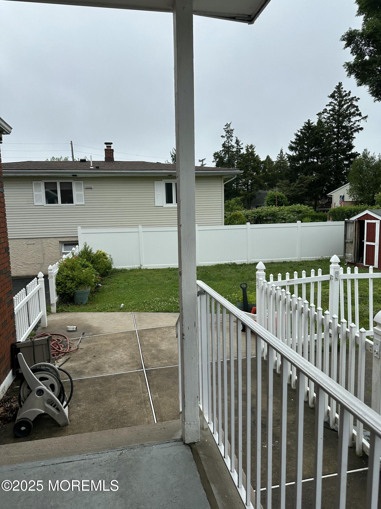 308 Myrtle Street Cliffwood, NJ 07721 - Photo 11 of 44 a view of a porch with wooden fence