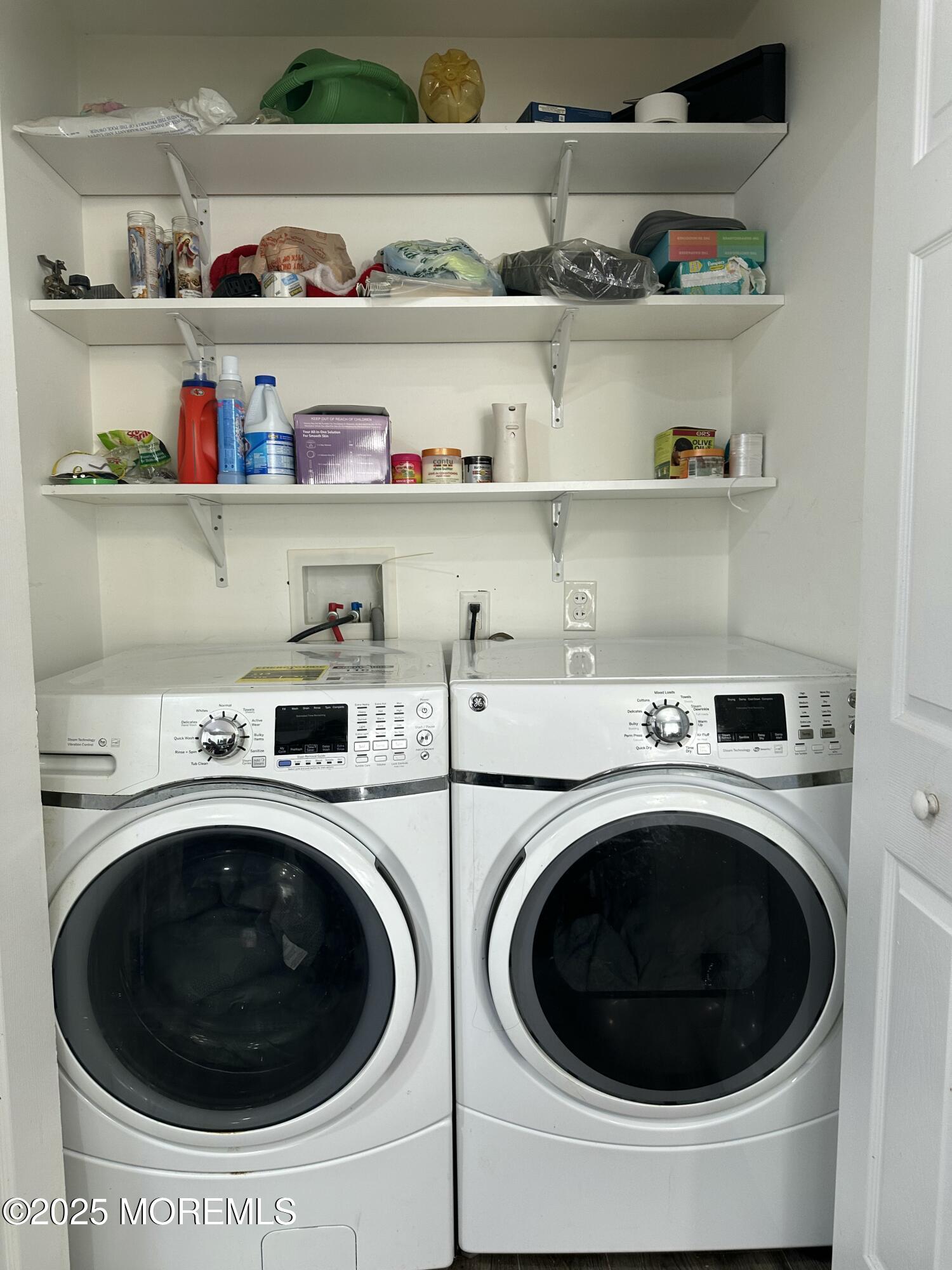 308 Myrtle Street Cliffwood, NJ 07721 - Photo 31 of 44 a utility room with dryer and washer