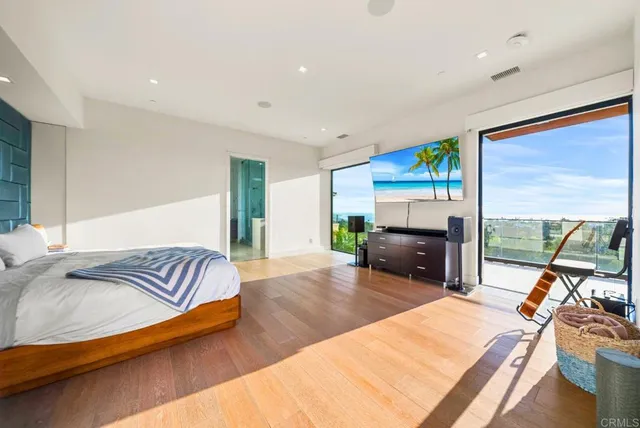 a view of a swimming pool with a lounge chairs