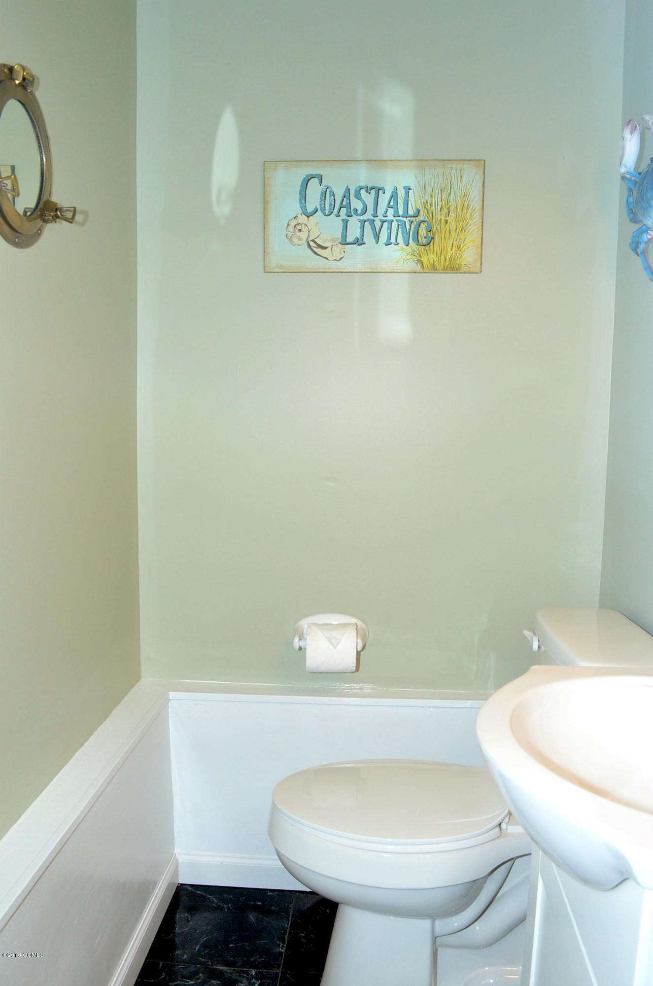 1528 Island Road Harkers Island, NC 28531 - Photo 67 of 79 Half Bath in Garage