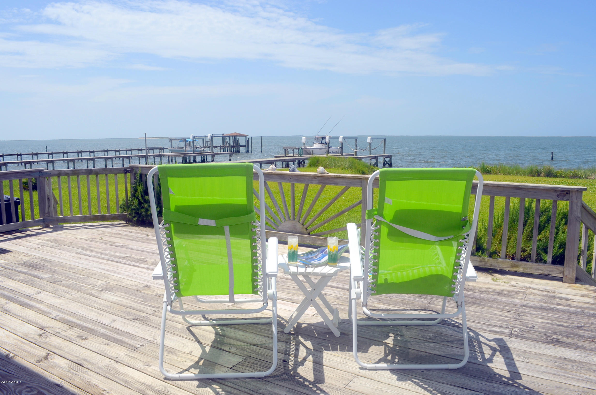 1528 Island Road Harkers Island, NC 28531 - Photo 72 of 79 View from Sun Deck