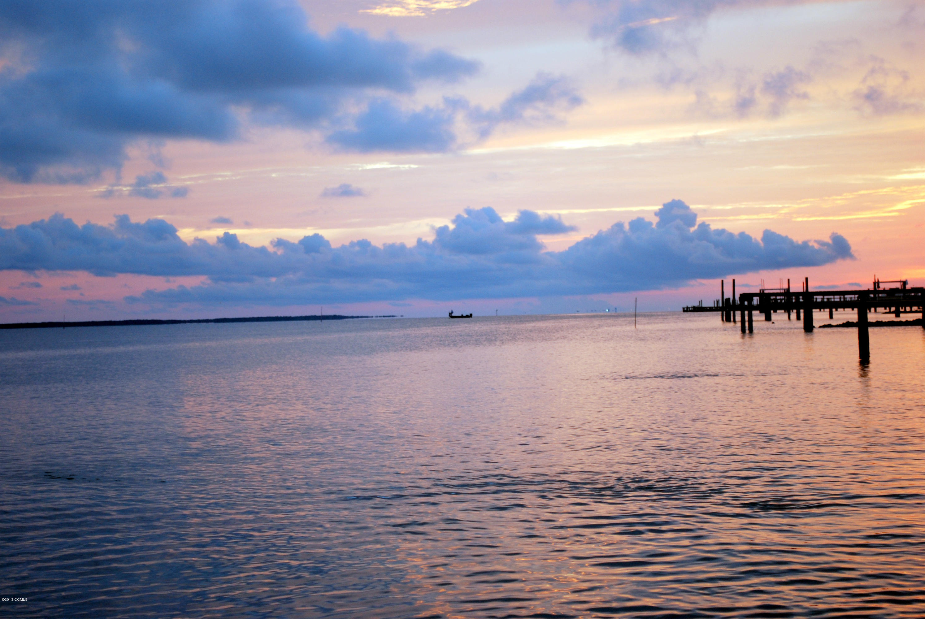1528 Island Road Harkers Island, NC 28531 - Photo 74 of 79 Dusk