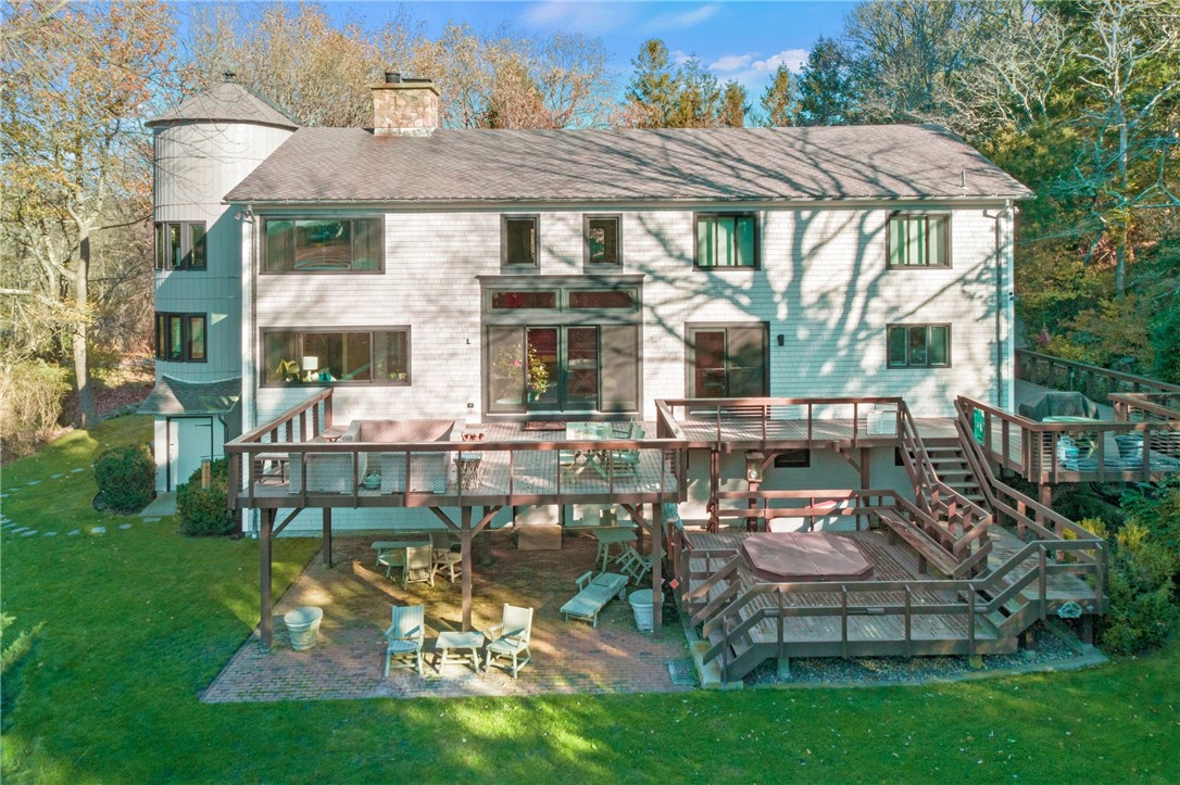 30 Hazard Road Newport, RI 02840 - Photo 35 of 46 Back Yard and Deck