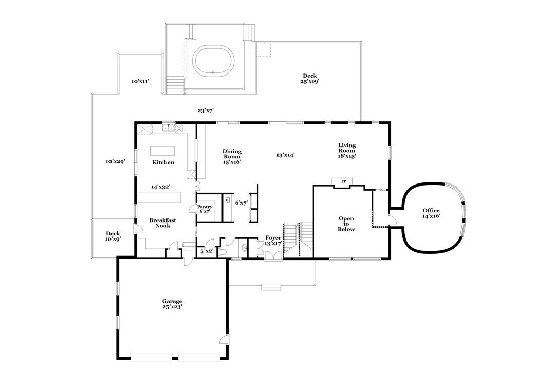 30 Hazard Road Newport, RI 02840 - Photo 41 of 46 Living Level and Deck