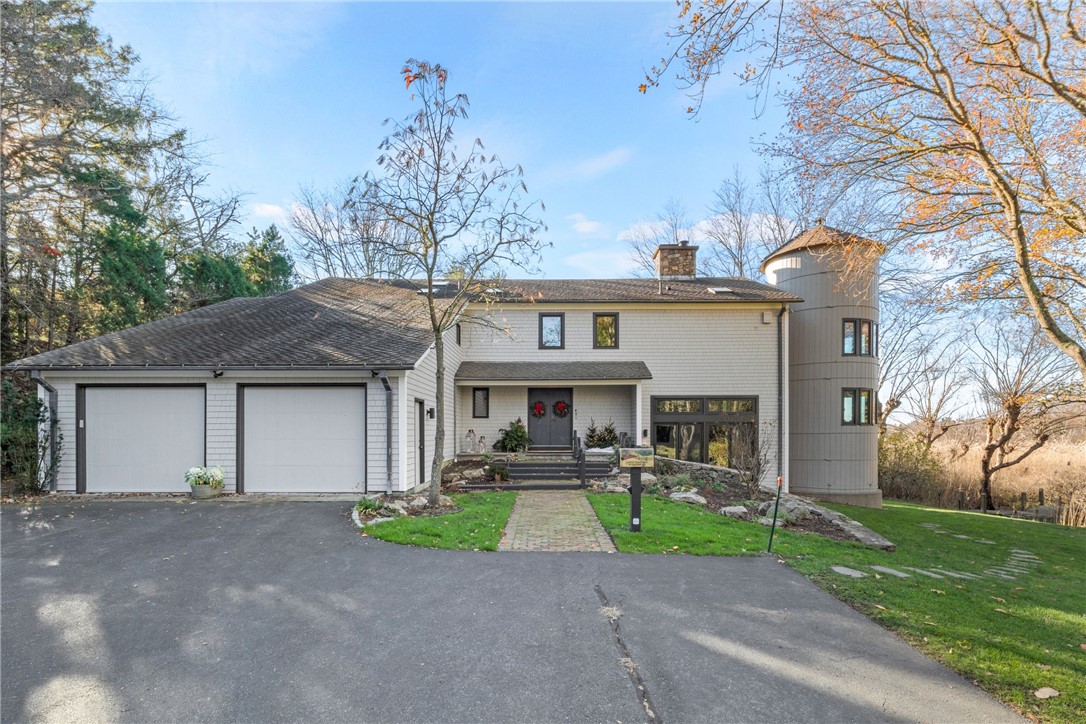 30 Hazard Road Newport, RI 02840 - Photo 44 of 46 5 Parking spots and 2 car garage- to house