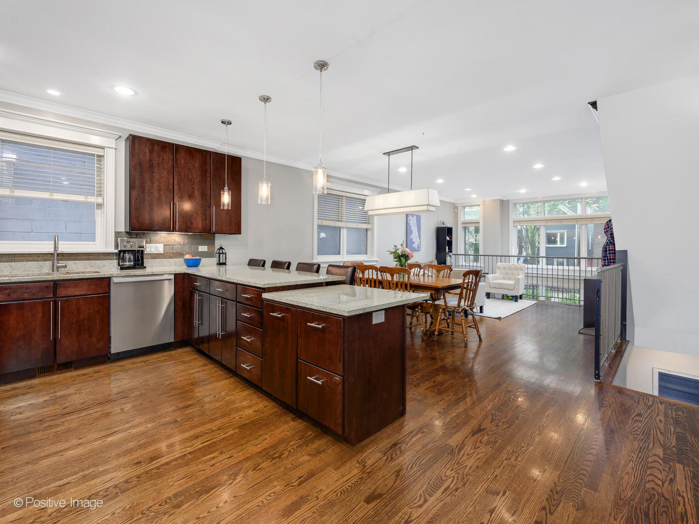 1745 West Roscoe Street, Unit 1 Chicago, IL 60657 - Photo 2 of 29 a kitchen with stainless steel appliances lots of counter top space