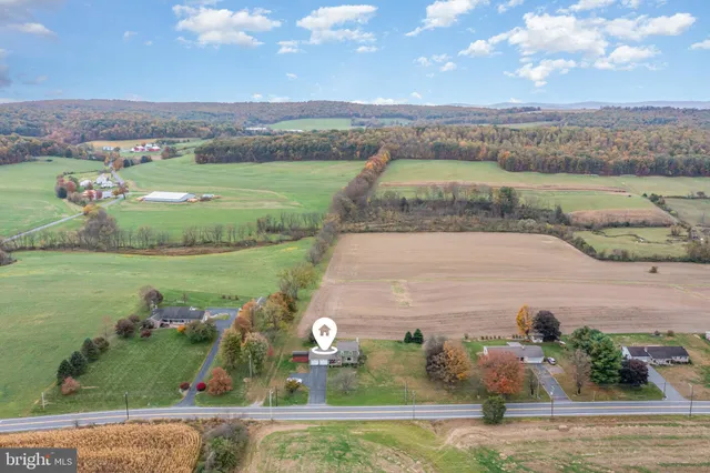 a view of a lake with a mountain in the background