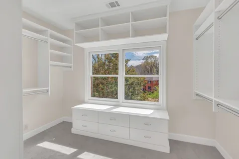 a view of room with window