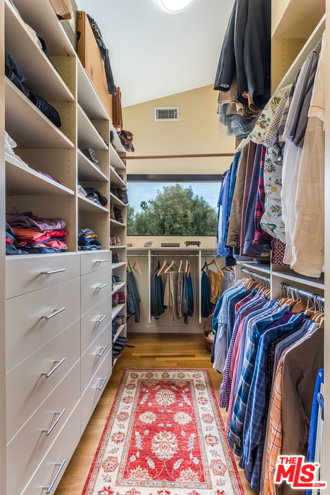 631 Palms Boulevard Venice, CA 90291 - Photo 14 of 23 a view of walk in closet with clothes and shoes