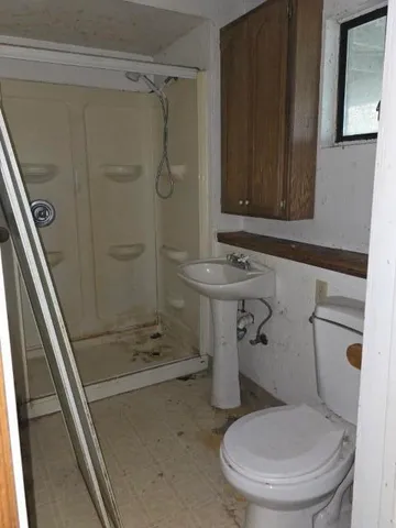 a view of water heater room