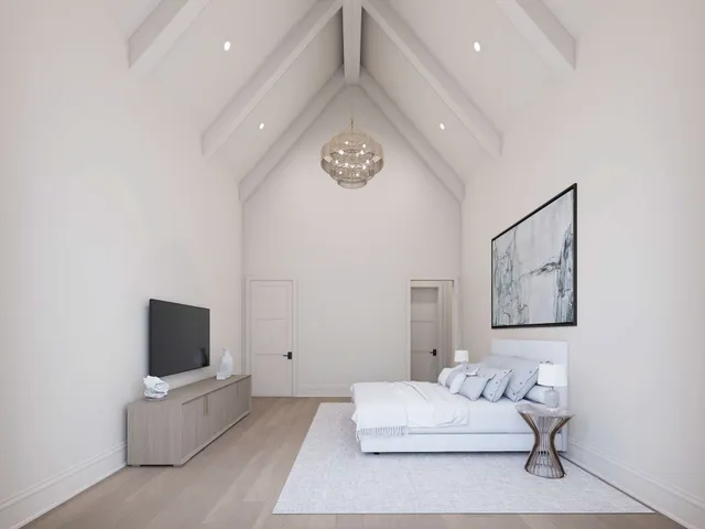 a kitchen with stainless steel appliances kitchen island granite countertop a stove and a sink